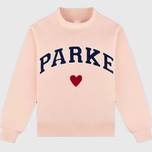 Parke Valentine’s Day peony mockneck, brand new in bag size Large/XL